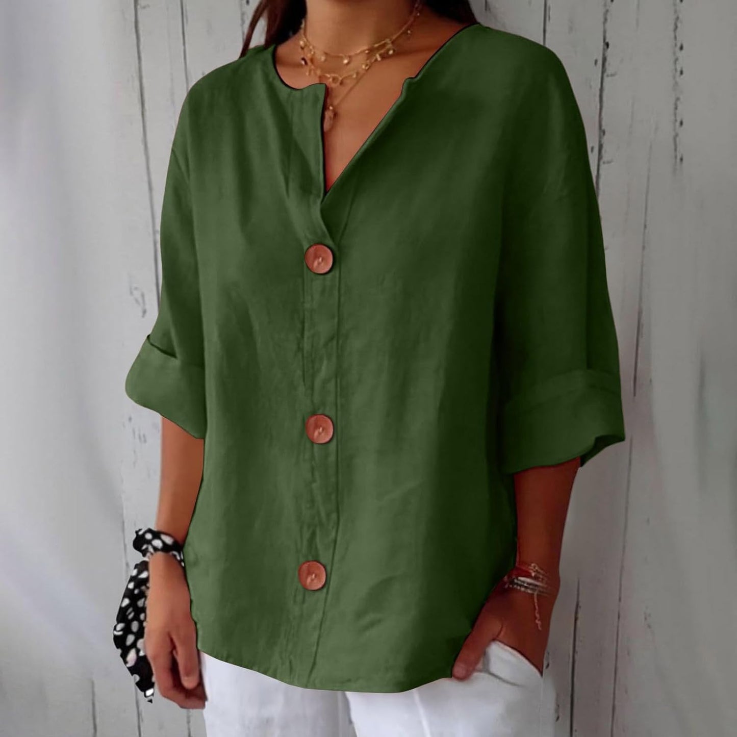 Irelie | relaxed timeless blouse