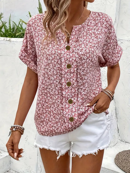 Virellea | Elegant floral blouse