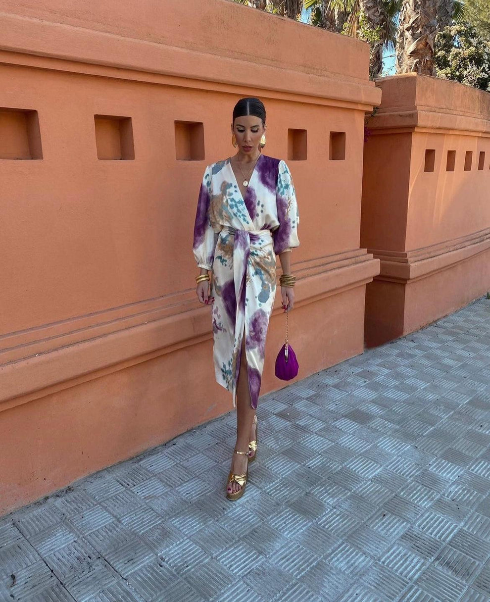 Dorothy – Draped Midi Dress