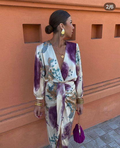 Dorothy – Draped Midi Dress