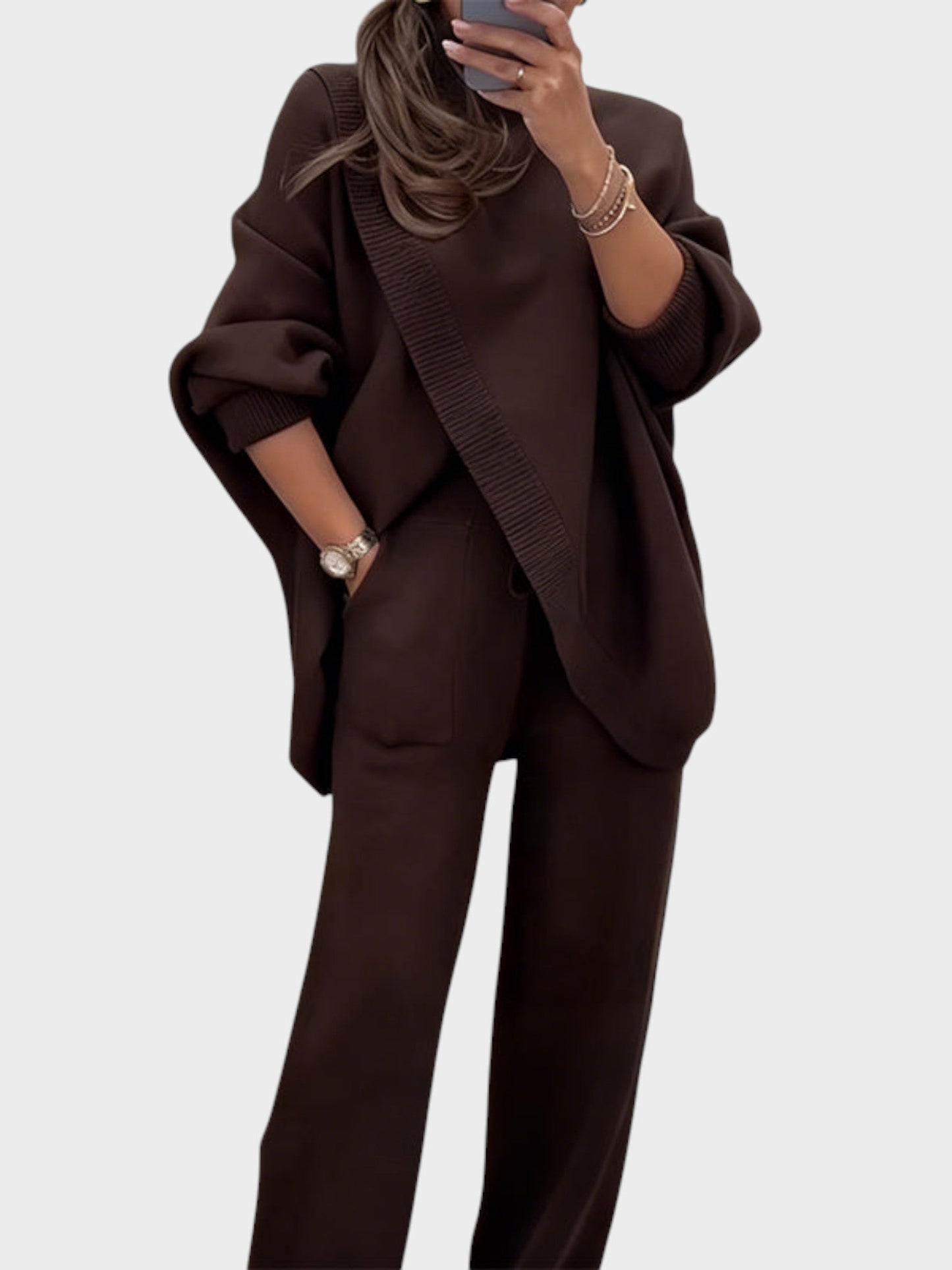 ELLA | WOMEN'S OVERSIZED SWEATER & PANTS SET