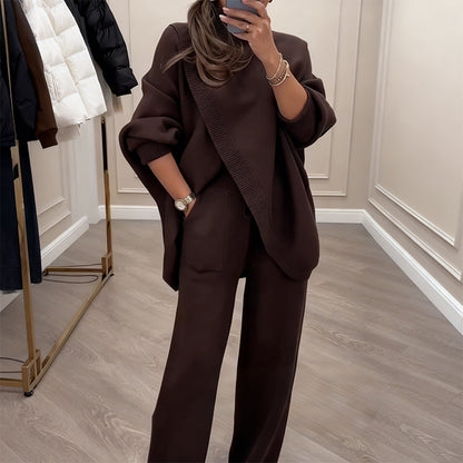ELLA | WOMEN'S OVERSIZED SWEATER & PANTS SET