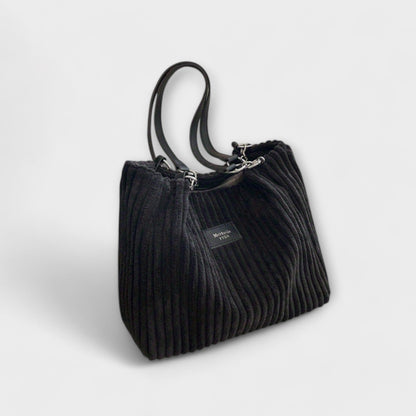 Florence | Soft Cord Shoulder Bag